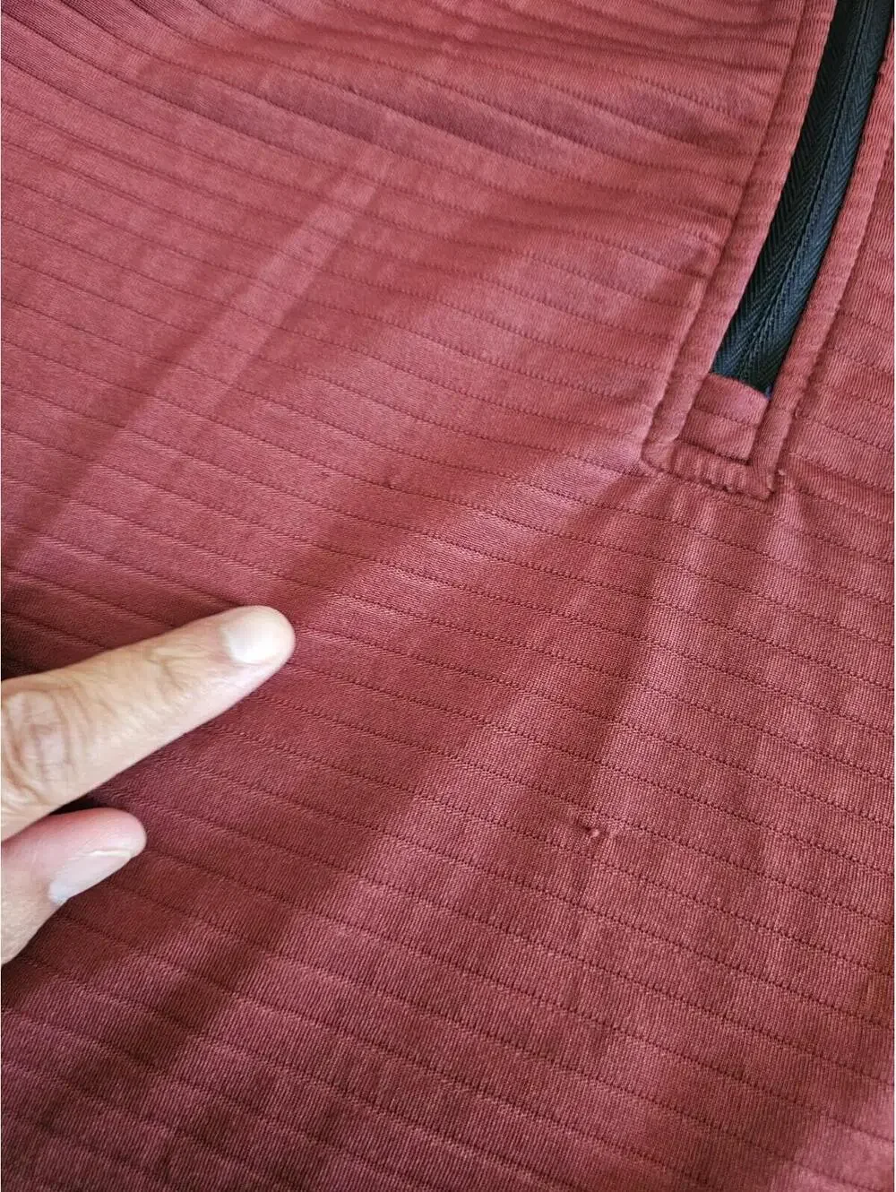 Men's Solaris Pullover Sweater Brown Long Sleeve Workout Size 4XT Front Pocket - Picture 15 of 16